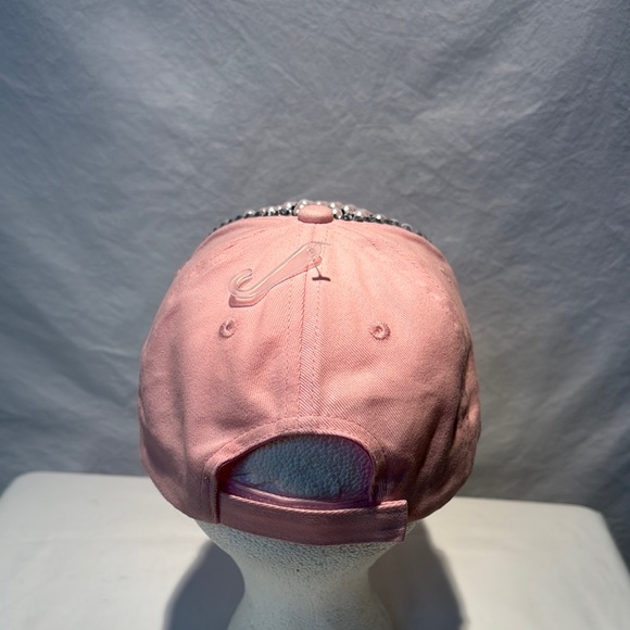 Pink Rhinestone Embellished Cap - Picture 5 of 10